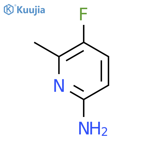 5-fluoro-6-methylpyridin-2-amine structure