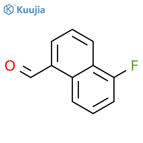 5-Fluoro-1-naphthaldehyde structure