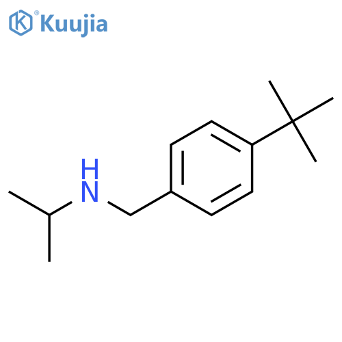 (4-tert-butylphenyl)methyl(propan-2-yl)amine structure
