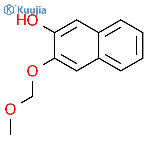 2-Naphthalenol, 3-(methoxymethoxy)- structure