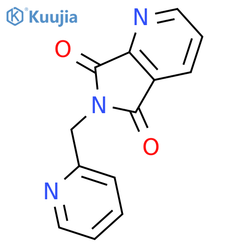 5H-Pyrrolo[3,4-b]pyridine-5,7(6H)-dione, 6-(2-pyridinylmethyl)- structure