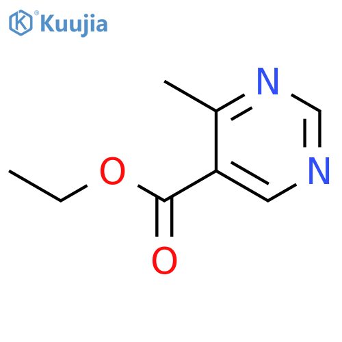 Ethyl 4-methylpyrimidine-5-carboxylate structure