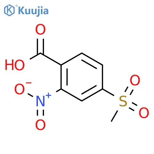 4-Methylsulfonyl-2-nitrobenzoic Acid structure
