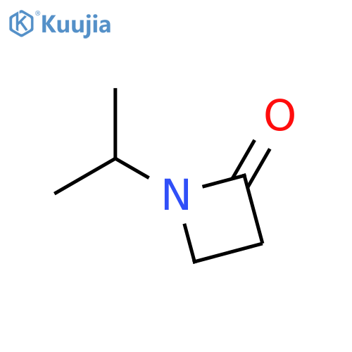 2-Azetidinone, 1-(1-methylethyl)- structure