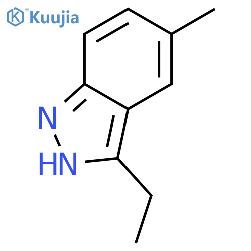 1H-Indazole,3-ethyl-5-methyl- structure