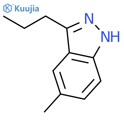 5-methyl-3-propyl-2H-indazole structure