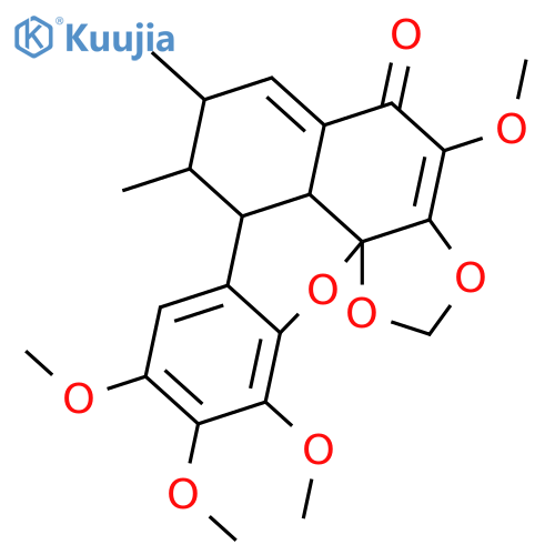 Hexakis(demethyl)polemannone C; 3,4-Methylene, 3',4',5,5'-tetra-Me ether structure