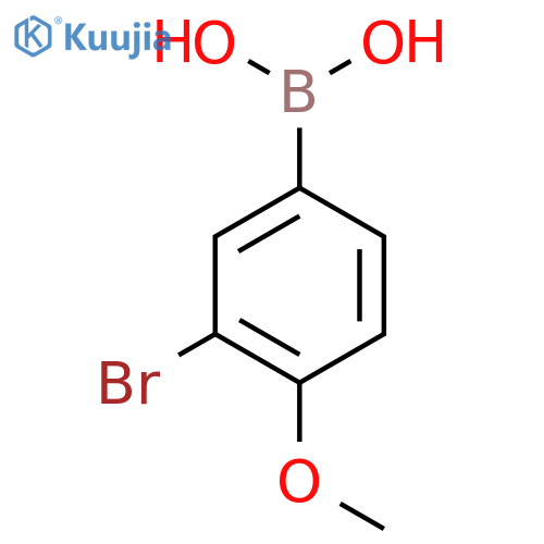 3-Bromo-4-methoxyphenylboronic acid structure