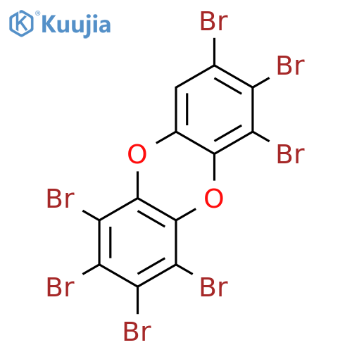 1,2,3,4,6,7,8-Heptabromodibenzo-p-dioxin structure