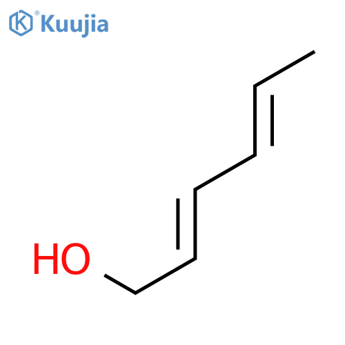 2,4-Hexadien-1-ol structure