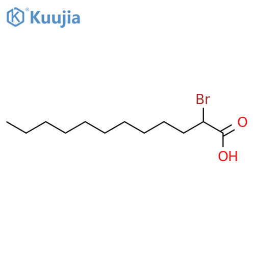 Dodecanoic acid,2-bromo- structure