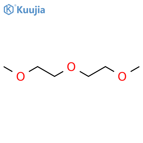 1-methoxy-2-(2-methoxyethoxy)ethane structure
