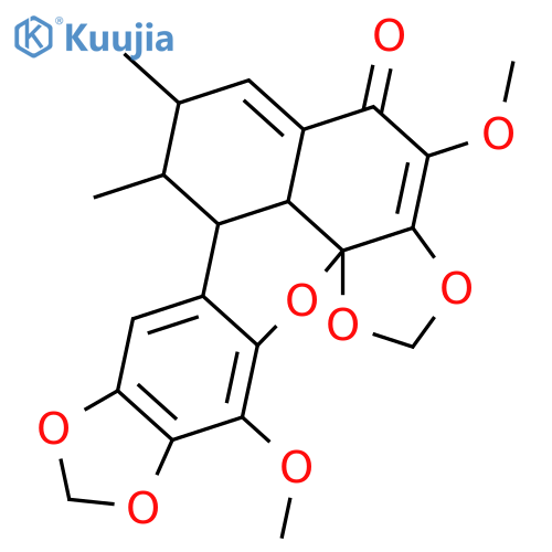 Hexakis(demethyl)polemannone C; 3,4:4',5'-Bis(methylene), 3',5-di-Me ether structure