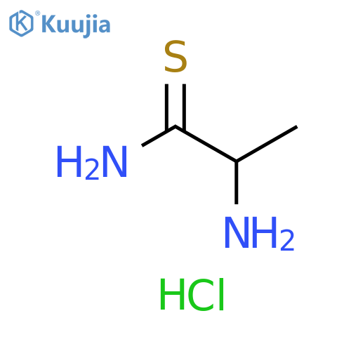 2-aminopropanethioamide hydrochloride structure