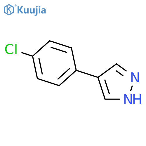 4-(4-chlorophenyl)-1H-pyrazole structure