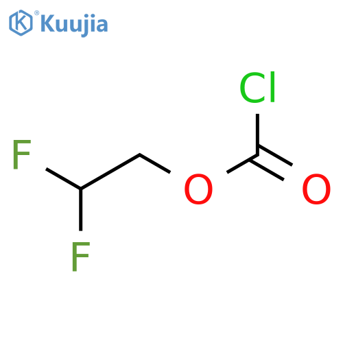 2,2-Difluoroethyl Chloroformate structure