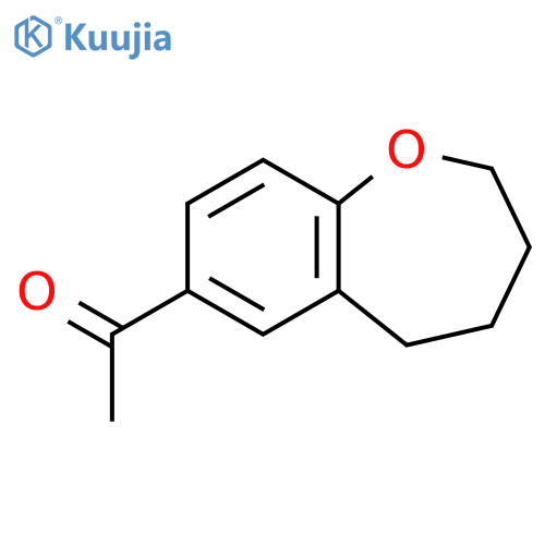 1-(2,3,4,5-Tetrahydrobenzo[b]oxepin-7-yl)ethanone structure