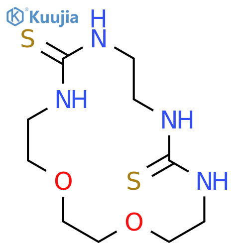 1,14-Dioxa-4,6,9,11-tetraazacyclohexadecane-5,10-dithione structure