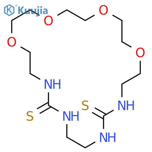 1,14,17,20-Tetraoxa-4,6,9,11-tetraazacyclodocosane-5,10-dithione structure