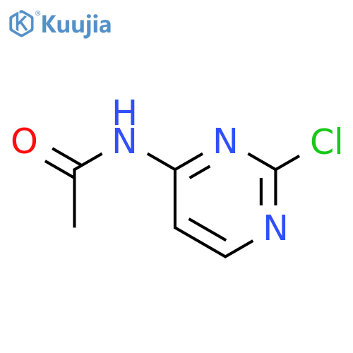 N-(2-chloropyrimidin-4-yl)acetamide structure