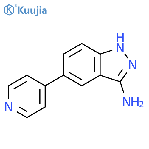 5-(4-Pyridinyl)-1H-indazol-3-amine structure