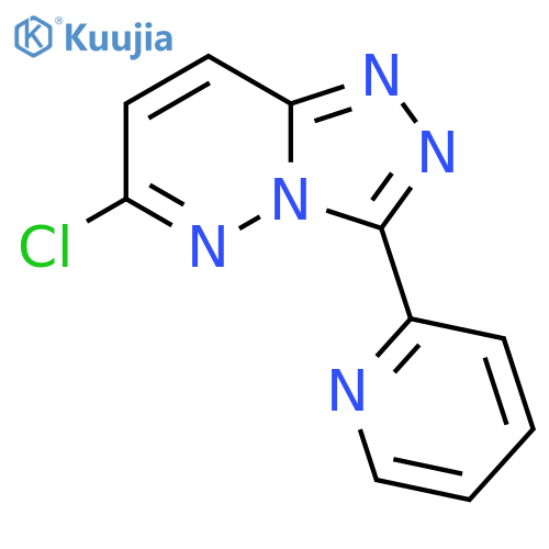 2-{6-chloro-[1,2,4]triazolo[4,3-b]pyridazin-3-yl}pyridine structure