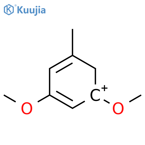 Cyclohexadienylium, 1,3-dimethoxy-5-methyl- structure