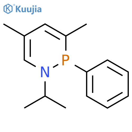 1,2-Azaphosphorine, 1,2-dihydro-3,5-dimethyl-1-(1-methylethyl)-2-phenyl- structure