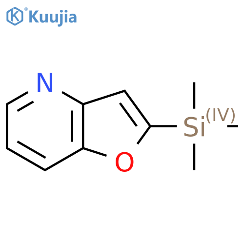 2-(Trimethylsilyl)furo3,2-bpyridine structure