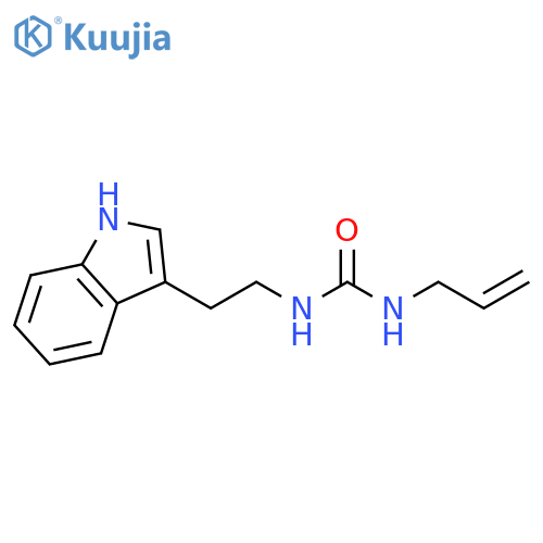 1-2-(1H-Indol-3-yl)ethyl-3-(prop-2-en-1-yl)urea structure