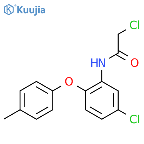 2-Chloro-N-5-chloro-2-(4-methylphenoxy)phenylacetamide structure