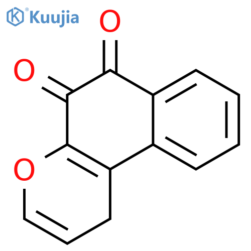 1H-Naphtho[2,1-b]pyran-5,6-dione structure