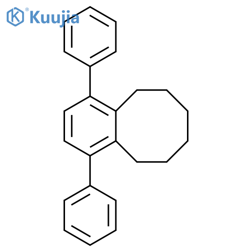 Benzocyclooctene, 5,6,7,8,9,10-hexahydro-1,4-diphenyl- structure