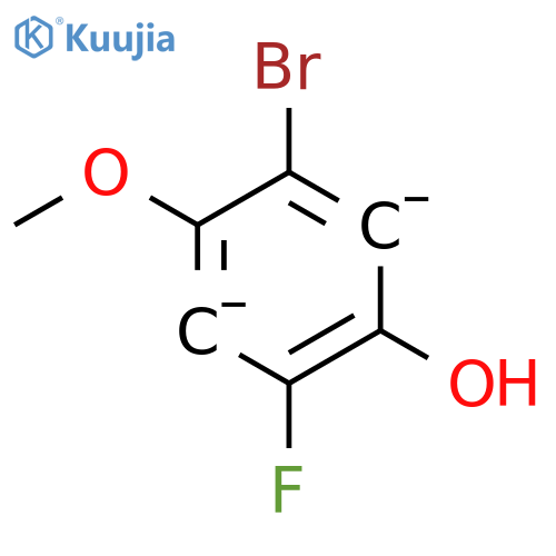 5-Bromo-2-fluoro-4-methoxyphenol structure