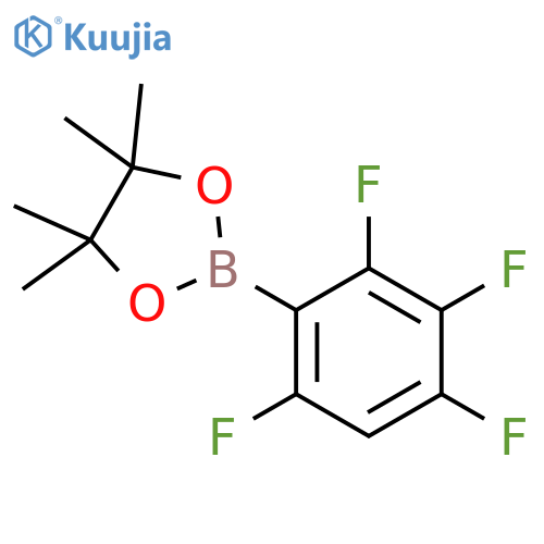 2,3,4,6-Tetrafluorophenylboronic acid pinacol ester structure