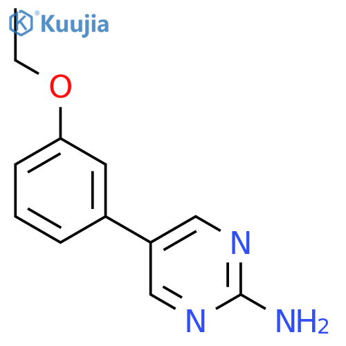 5-(3-Ethoxyphenyl)pyrimidin-2-amine structure