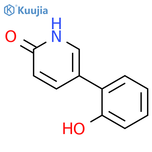 5-(2-hydroxyphenyl)-1H-pyridin-2-one structure