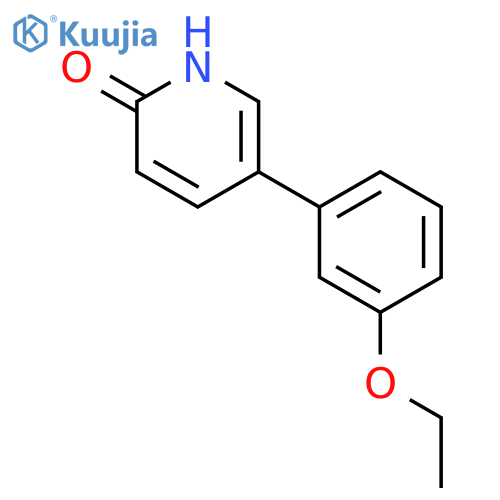 5-(3-ethoxyphenyl)-1H-pyridin-2-one structure