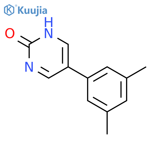5-(3,5-dimethylphenyl)-1H-pyrimidin-2-one structure