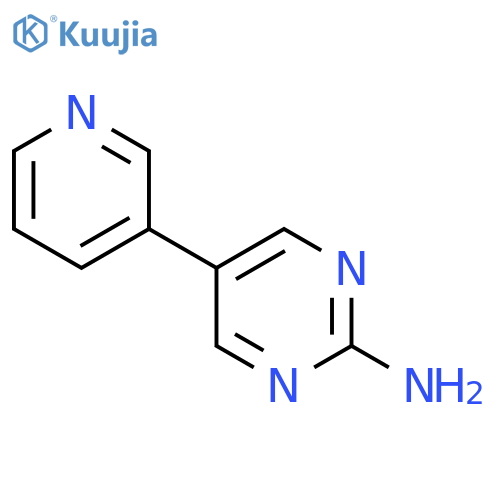 5-(Pyridin-3-YL)pyrimidin-2-amine structure