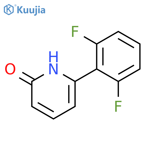 6-(2,6-difluorophenyl)-1H-pyridin-2-one structure
