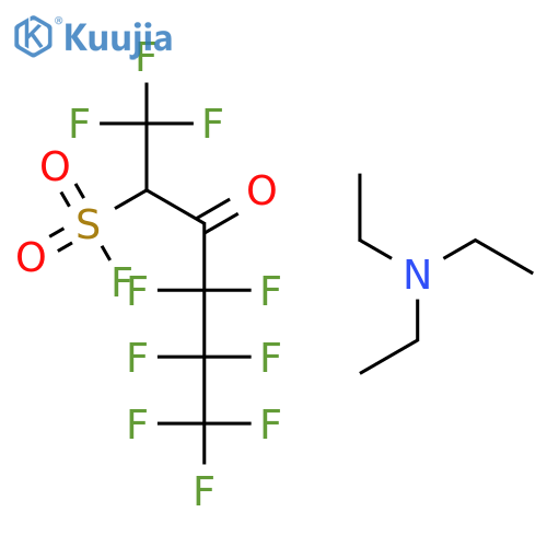 2-Hexanesulfonyl fluoride, 1,1,1,4,4,5,5,6,6,6-decafluoro-3-oxo-, compd. with N,N-diethylethanamine (1:1) structure