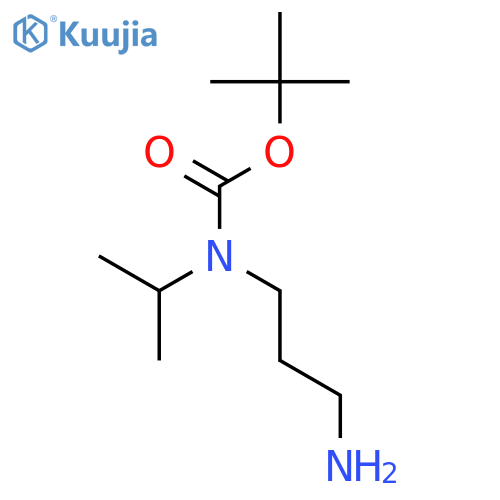 tert-Butyl N-(3-Aminopropyl)-N-(propan-2-yl)carbamate structure