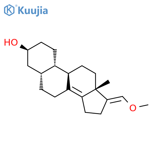 Estr-8(14)-en-3-ol, 17-(methoxymethylene)-, (3b,5b,17Z)- structure