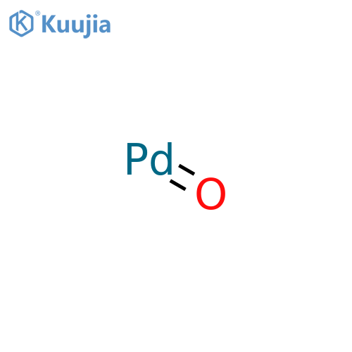 oxygen(-2) anion; palladium(+2) cation structure