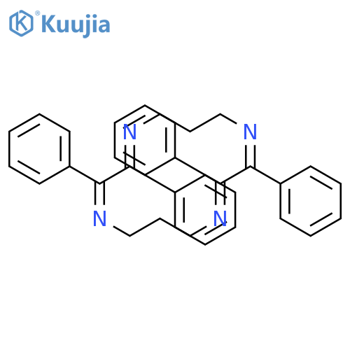 1,4,8,11-Tetraazacyclotetradeca-1,3,8,10-tetraene, 2,3,9,10-tetraphenyl- structure