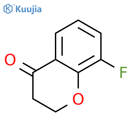 8-Fluorochroman-4-one structure