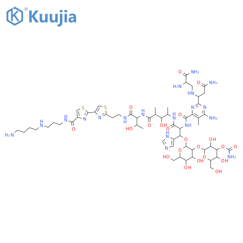 Bleomycin A5 structure