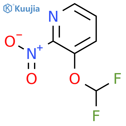 3-(Difluoromethoxy)-2-nitropyridine structure