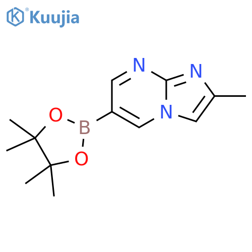 IMidazo[1,2-a]pyriMidine, 2-Methyl-6-(4,4,5,5-tetraMethyl-1,3,2-dioxaborolan-2-yl)- structure